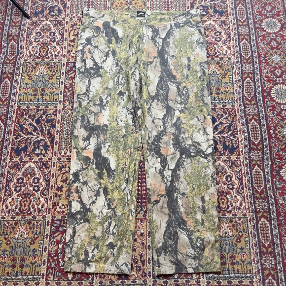 VTG 00s Natural Gear Camo Pants XL Outdoor Hunting Fishing Tree Bark Pattern - Picture 1 of 7